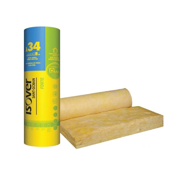 Staklena vuna Isover Forte 10 (G3 Žuta), 100mm