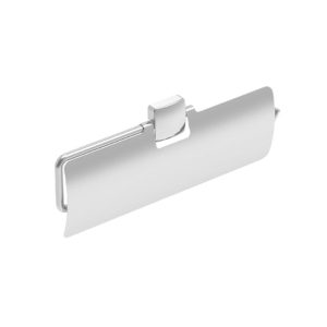 Držač WC papira NICE s poklopcem 32x9x2cm inox