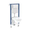 Ugradbeni komplet 5U1 - toalet Geberit Duofix Basic sa visećom WC školjkom Selnova